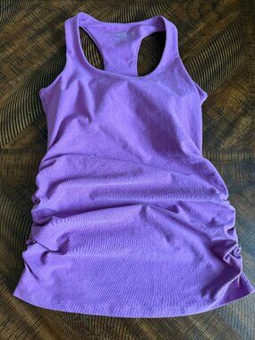 Beyond the Bump by Beyond Yoga Maternity Tank Top Size Small Purple